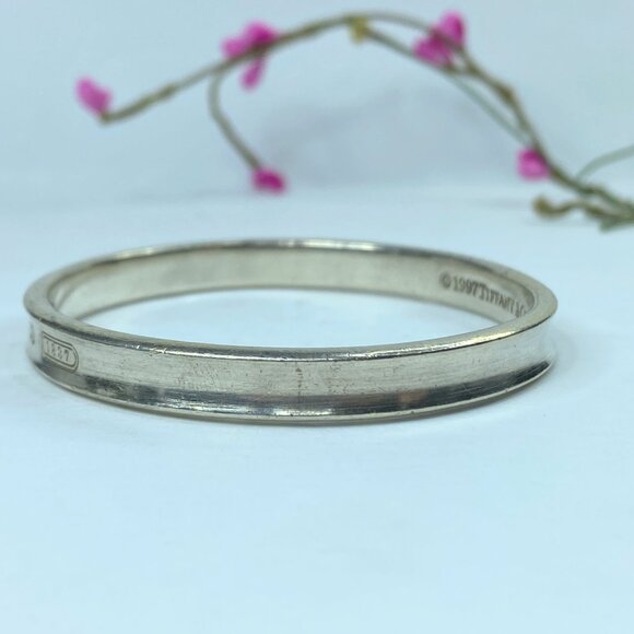 Tiffany & Co. Silver Bangle Bracelet - Picture 3 of 8